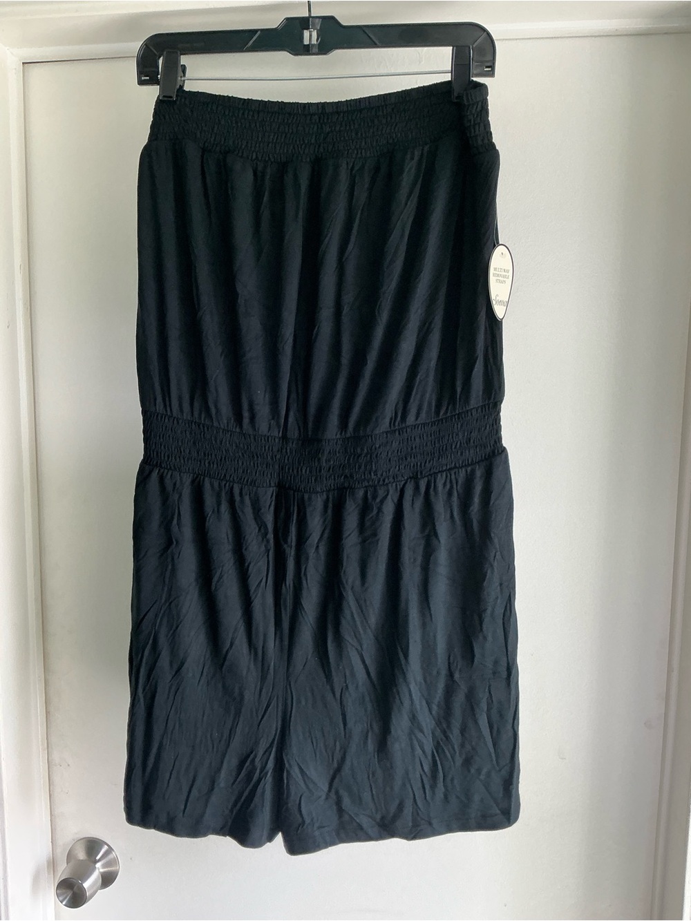 NWT SOMA Black Romper shorts in size XXL (20-22W)